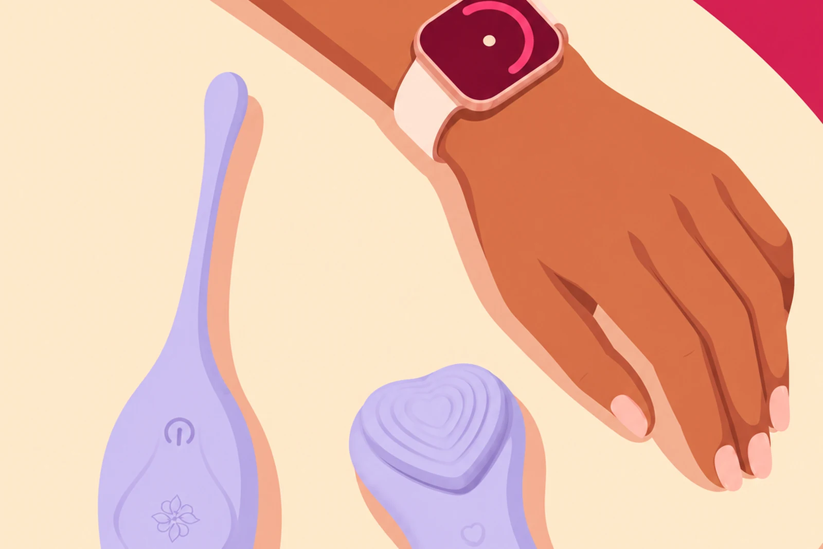 Controlling your massager from an Apple Watch